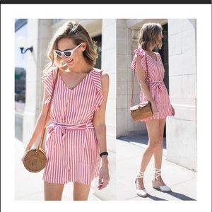 Loft Jumper/Romper Flutter Sleeve size 2